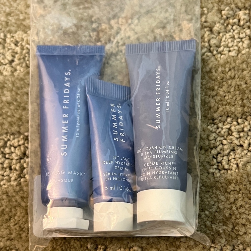 Summer Fridays Skincare Set - Mini Travel Size - see description